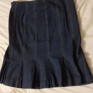Denim skirt